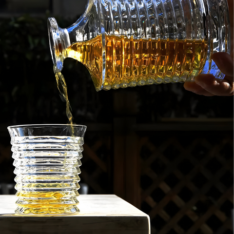 Spirelae - Carafe à Whisky Bouchon en Verre