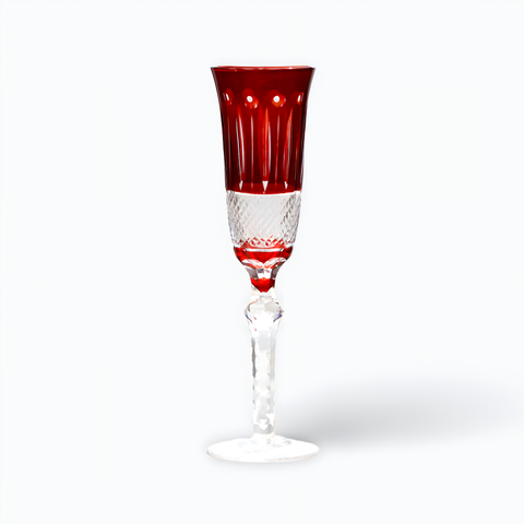 Edo Rouge Verre à Champagne Original