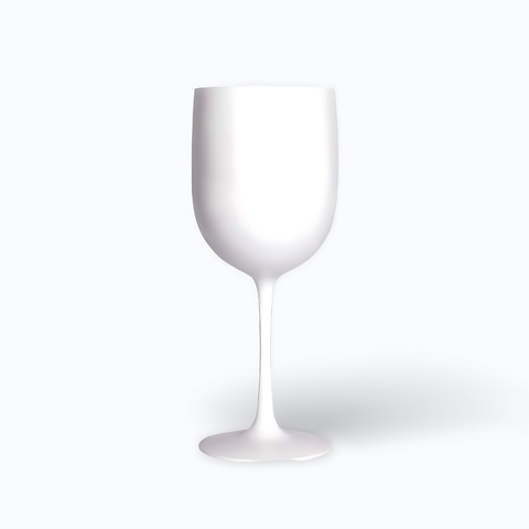 1 PC Verre à Vin Plastique Blanc