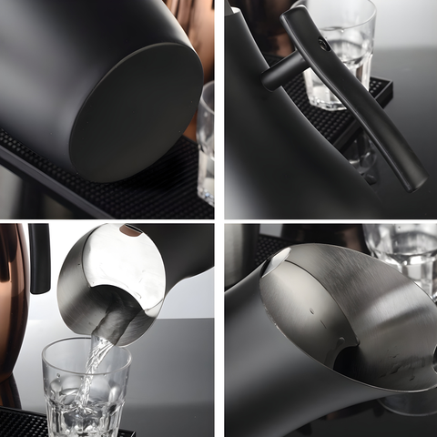 Vitale - Carafe D'eau Aluminium Design