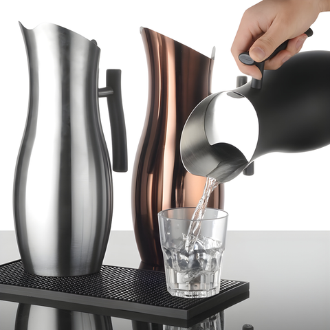 Vitale - Carafe D'eau Aluminium Design