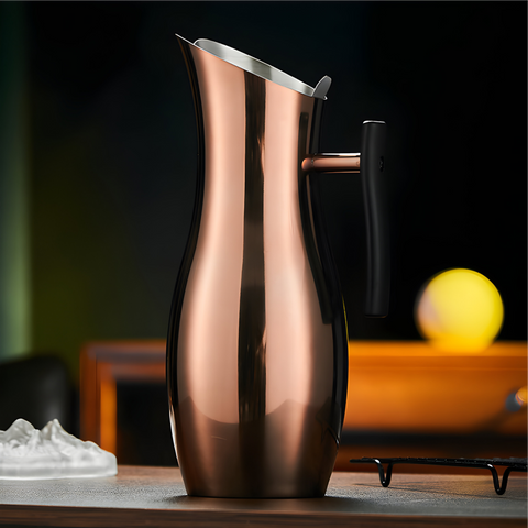 Vitale - Carafe D'eau Aluminium Design