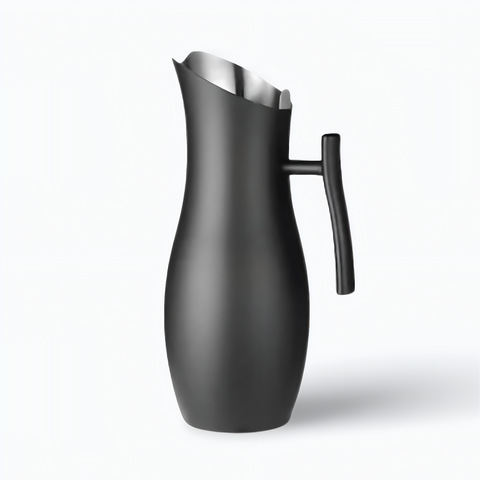 Inox Noir Vitale - Carafe D'eau Aluminium Design